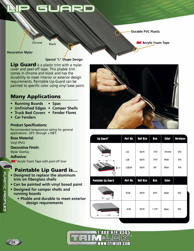TrimLok Catalog Edge Trim, Rubber Seal Products TrimLok